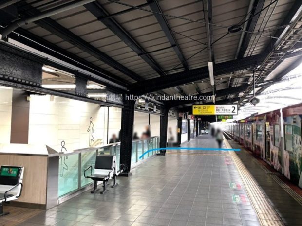 JR森ノ宮駅ホーム