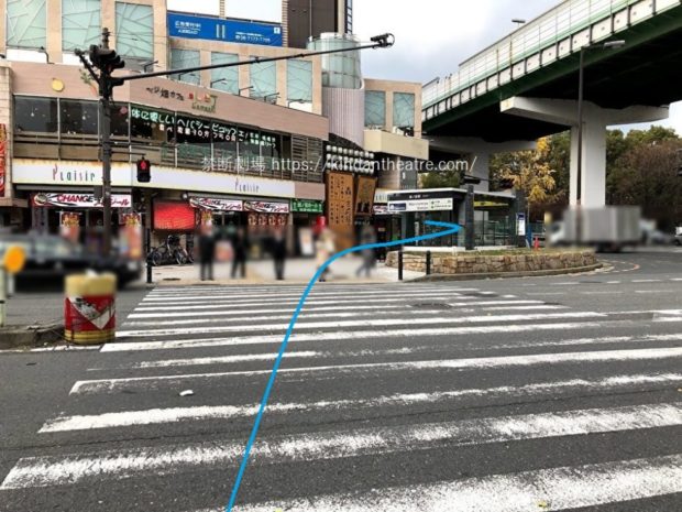 森ノ宮駅前交差点