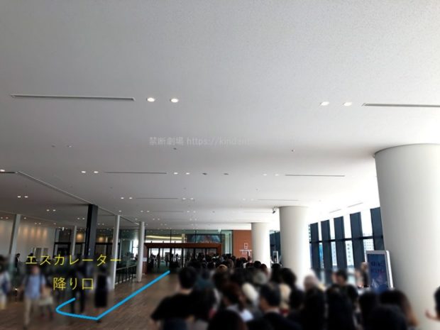 札幌市民交流プラザ4階札幌文化芸術劇場hitaru入口