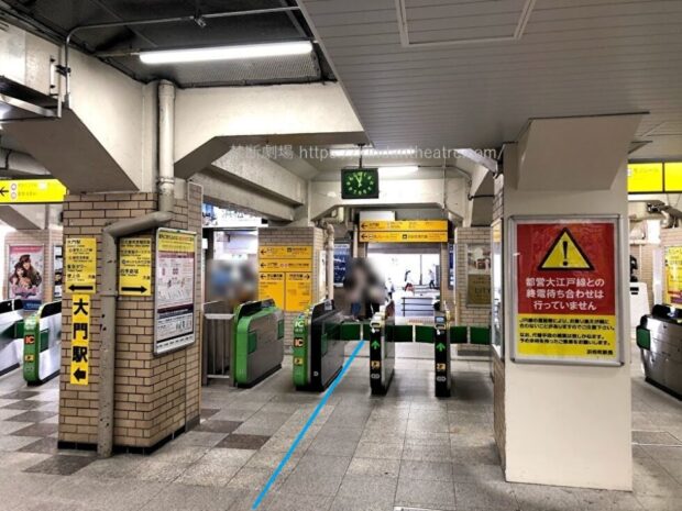 JR浜松町駅北口改札口