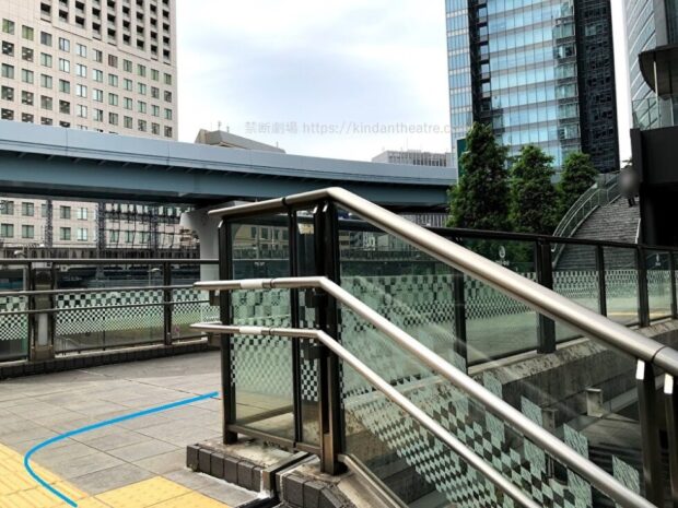 汐留住友ビル付近陸橋上