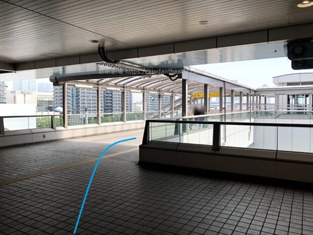 ゆりかもめ有明駅陸橋