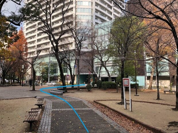 オリックス劇場前新町北公園内