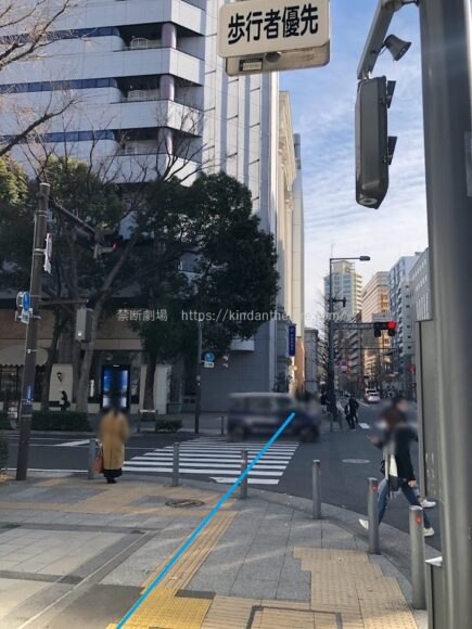 大さん橋入口交差点