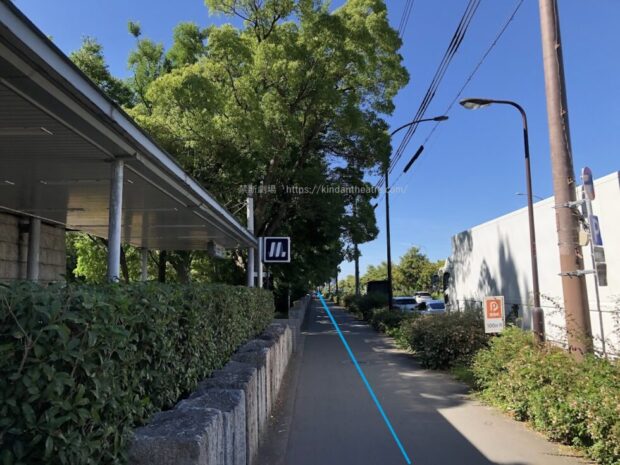 玉造筋歩道・地下鉄森ノ宮駅3A出口付近