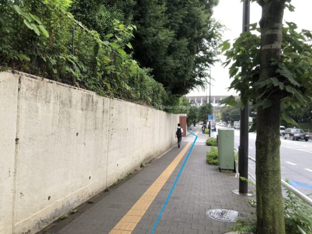 國學院高等学校前 スタジアム通り