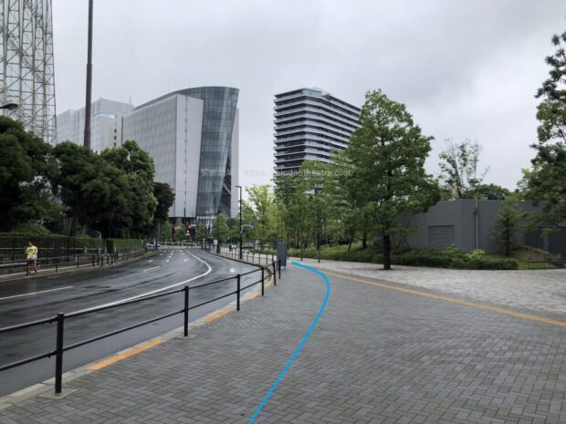 国立競技場　歩道
