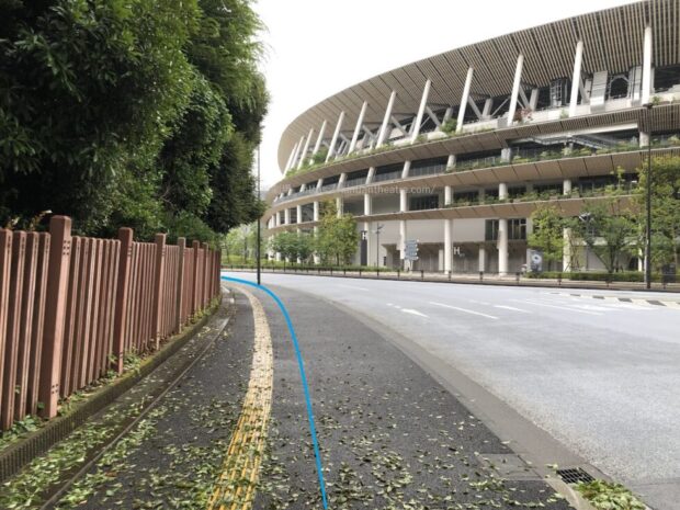 四谷角筈線　明治神宮外苑　国立競技場