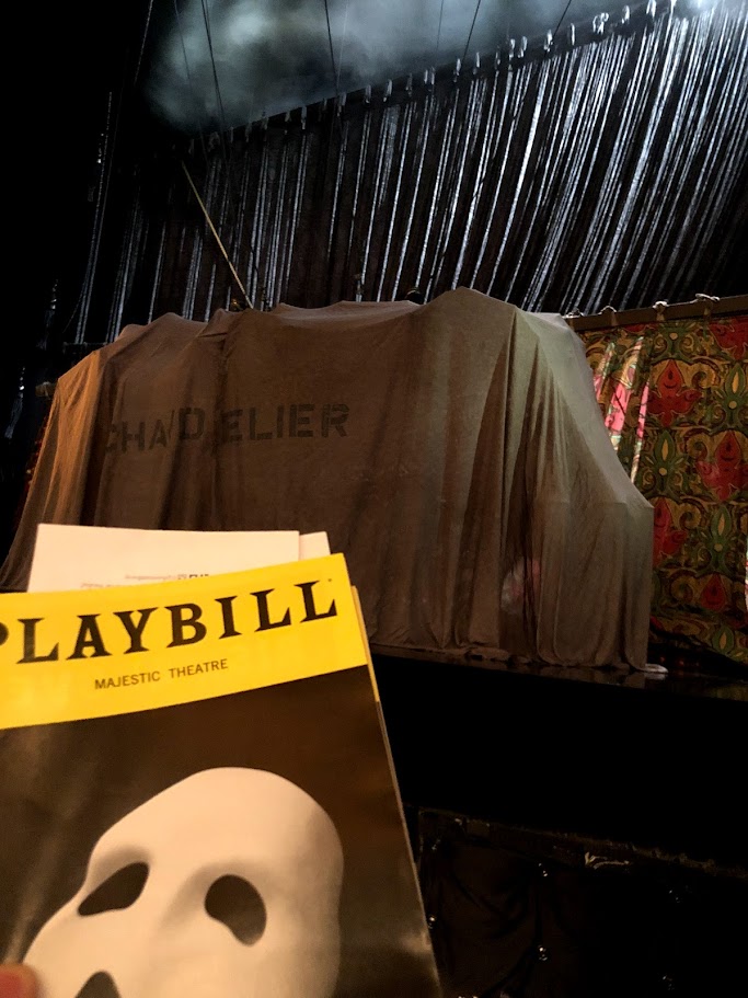 禁断劇場の管理人はオペラ座の怪人が好きすぎて、本場ブロードウェイにも赴き観劇しました。