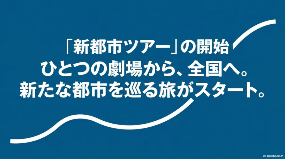 新都市ツアーの開始と全国展開